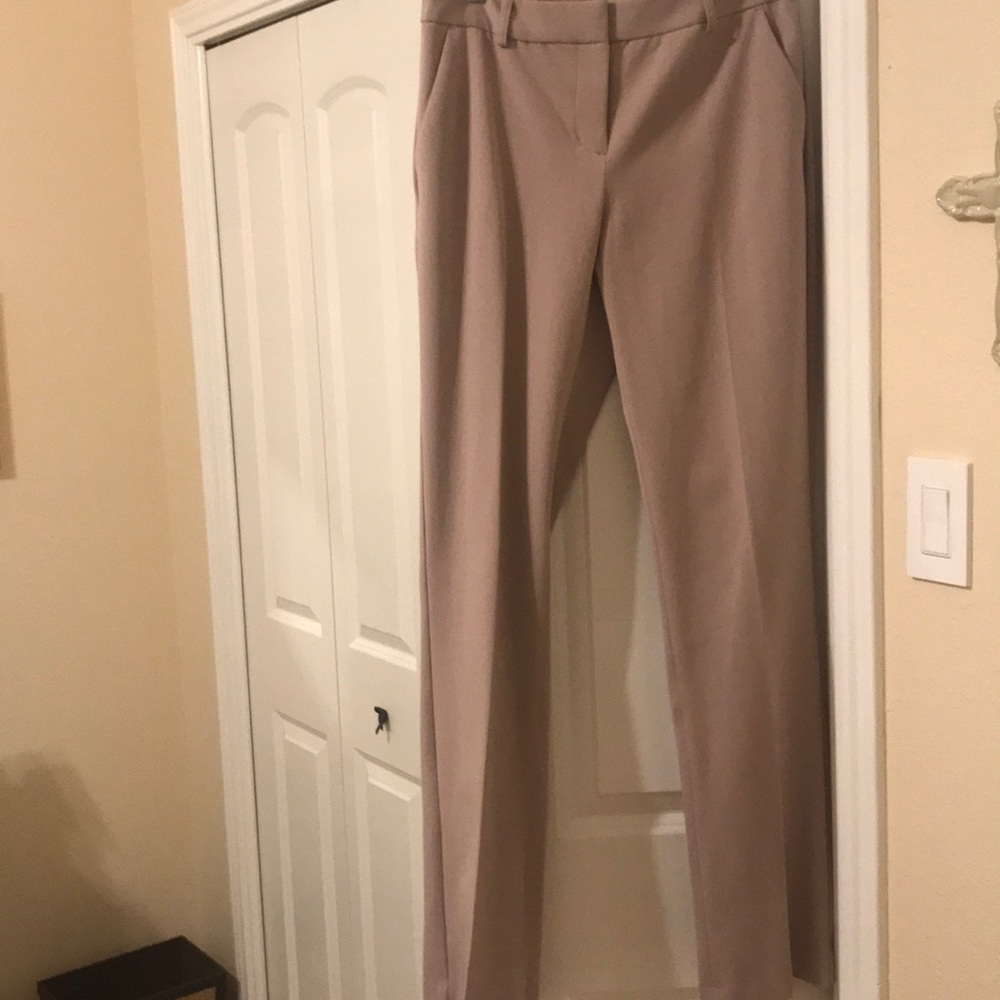 Express Columnist Barely Boot mid rise slacks 8R